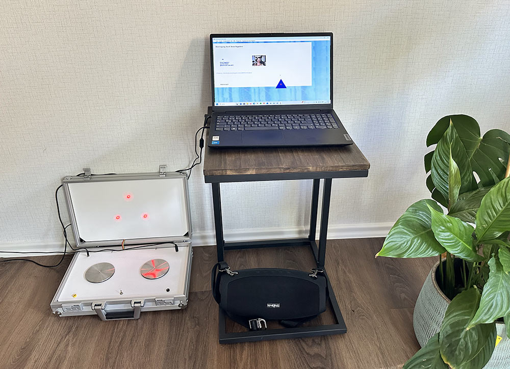 Frequenzbalance mit Radionik